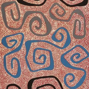 Yarla Jukurrpa (Bush Potato Dreaming) - Yumurrpa by Stephanie Napurrurla Nelson