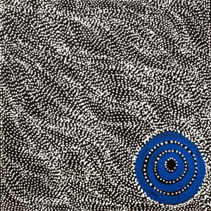 Yanjirlpirri or Napaljarri-Warnu Jukurrpa (Star or Seven Sisters Dreaming) by Justinna Napaljarri Sims