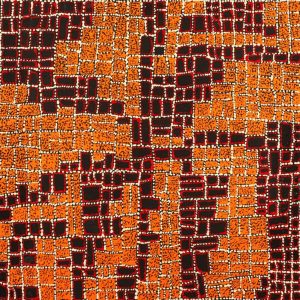 Ngapa Jukurrpa (Water Dreaming)  -  Pirlinyarnu by Sabrina Nangala Robertson