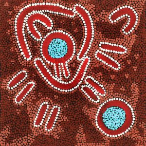 Watiya-warnu Jukurrpa (Seed Dreaming) by Jason Japaljarri Woods