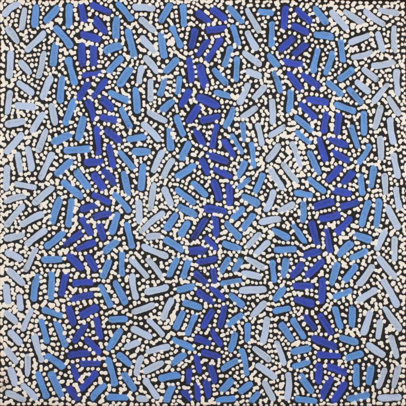 Warlukurlangu Jukurrpa (Fire country Dreaming) by Nathania Nangala Granites