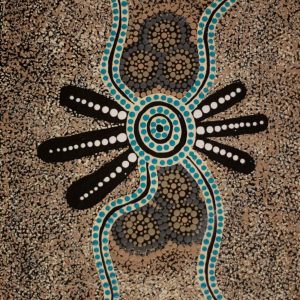 Mina Mina Jukurrpa (Mina Mina Dreaming) by Bethany Nakamarra Langdon