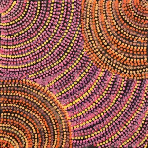 Pikilyi Jukurrpa (Vaughan Springs Dreaming) by Grace Napangardi Butcher