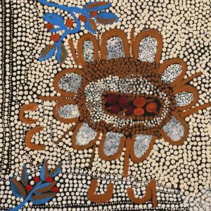 Ngurlu Jukurrpa (Native Seed Dreaming) by Martha Nakamarra Poulson