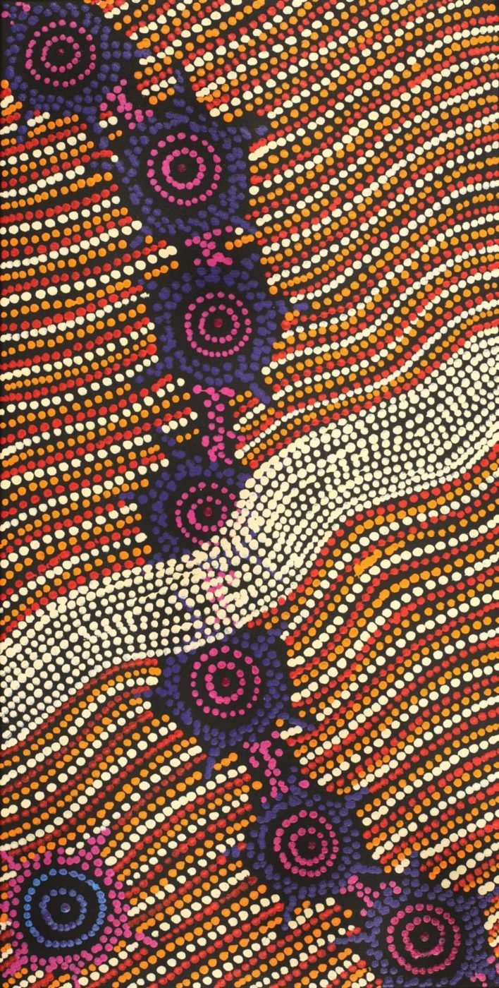 Napaljarri-warnu Jukurrpa (Seven Sisters Dreaming) by Shanna Napanangka Williams
