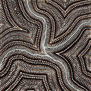 Watiya-warnu Jukurrpa (Seed Dreaming) by Marshall Jangala Robertson