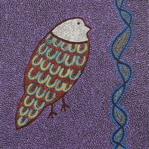 Ngalyipi Jukurrpa (Snakevine Dreaming) - Mina Mina by Geraldine Napangardi Granites