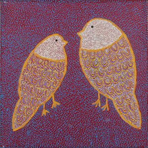 Ngalyipi Jukurrpa (Snakevine Dreaming) - Mina Mina by Geraldine Napangardi Granites