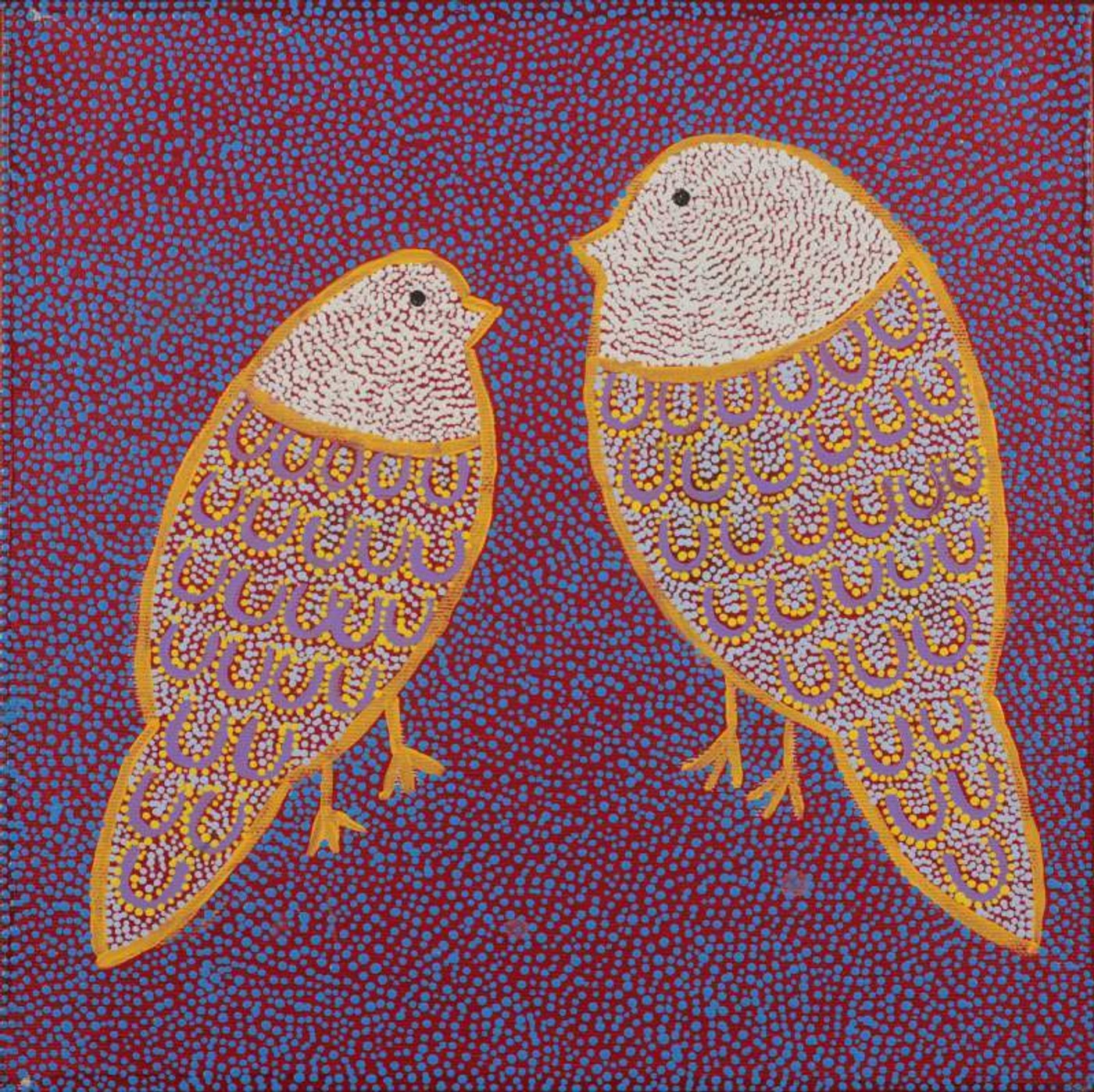 Ngalyipi Jukurrpa (Snakevine Dreaming) - Mina Mina by Geraldine Napangardi Granites