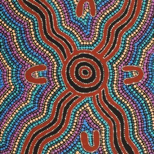Nguru Yurntumu-wana (Country around Yuendumu) by Patricia Robinson