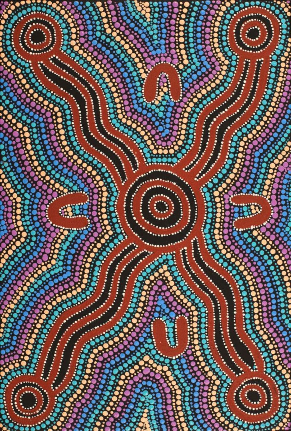 Nguru Yurntumu-wana (Country around Yuendumu) by Patricia Robinson