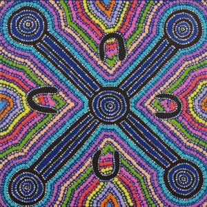 Nguru Yurntumu-wana (Country around Yuendumu) by Patricia Robinson
