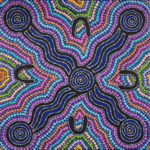 Nguru Yurntumu-wana (Country around Yuendumu) by Patricia Robinson