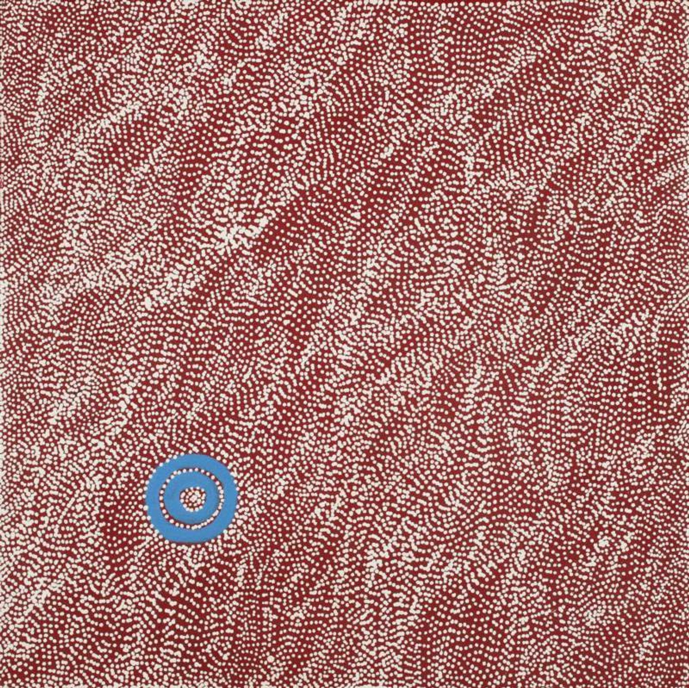 Yanjirlpirri or Napaljarri-Warnu Jukurrpa (Star or Seven Sisters Dreaming) by Justinna Napaljarri Sims