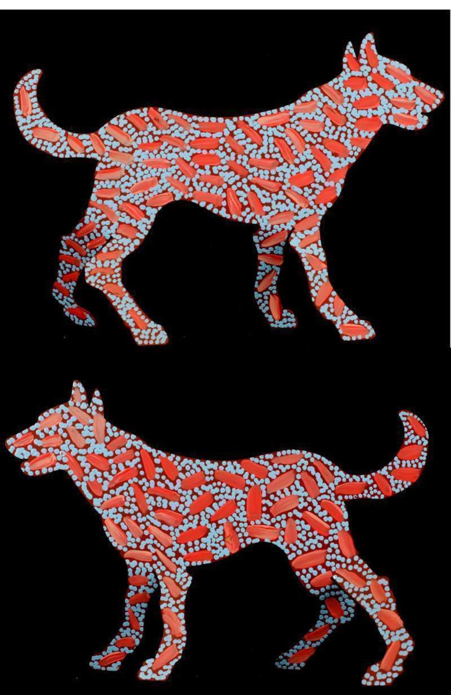 Red Man by Warlukurlangu Artists