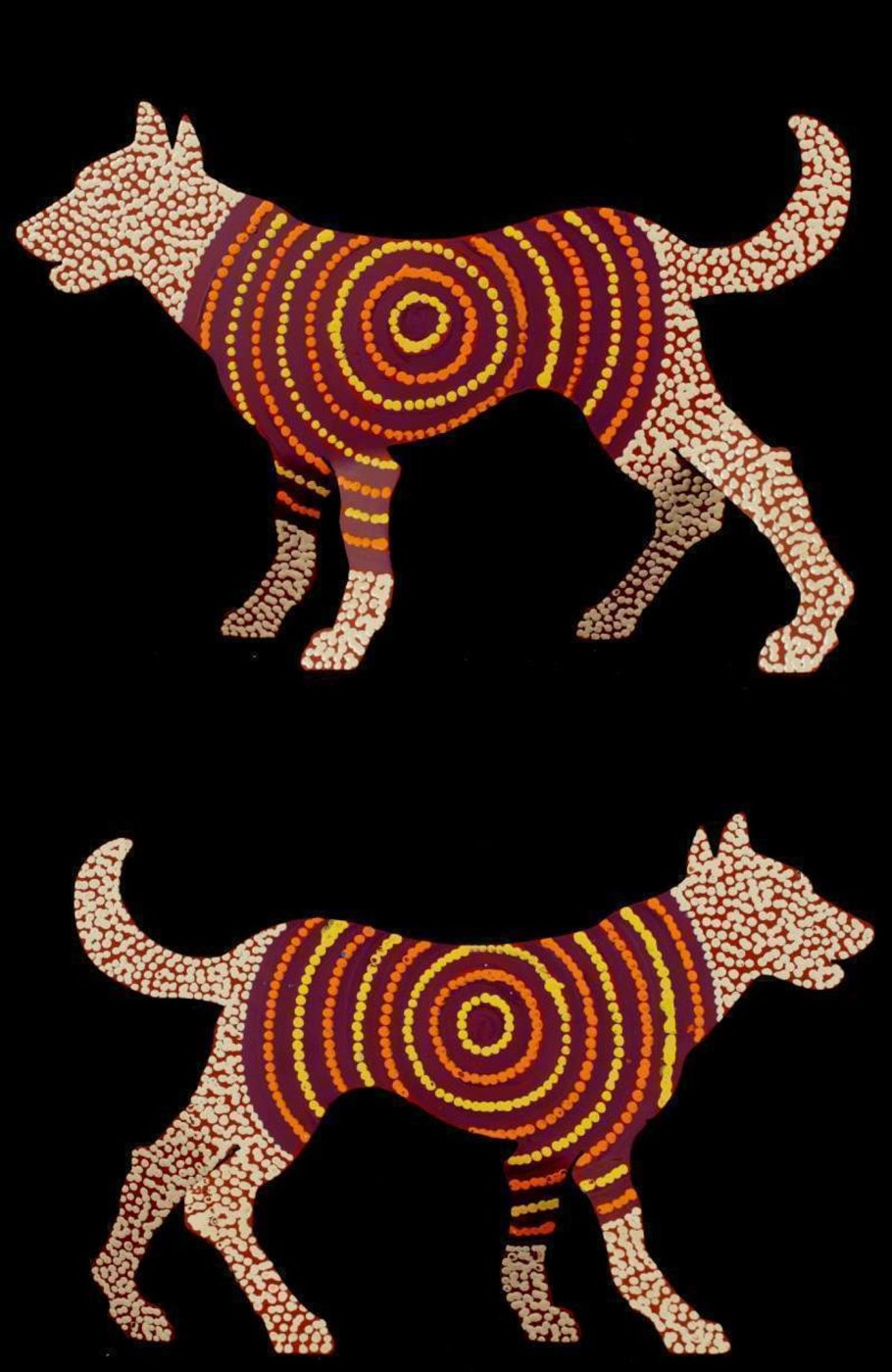 Red Man by Warlukurlangu Artists