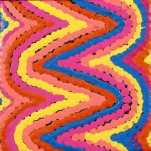 Pikilyi Jukurrpa (Vaughan Springs Dreaming) by Warlukurlangu Artists