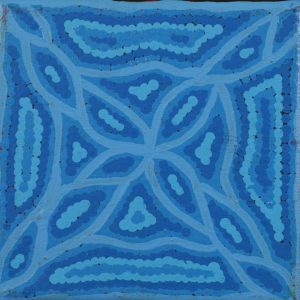 Yarla Jukurrpa (Bush Potato Dreaming) - Cockatoo Creek by Warlukurlangu Artists