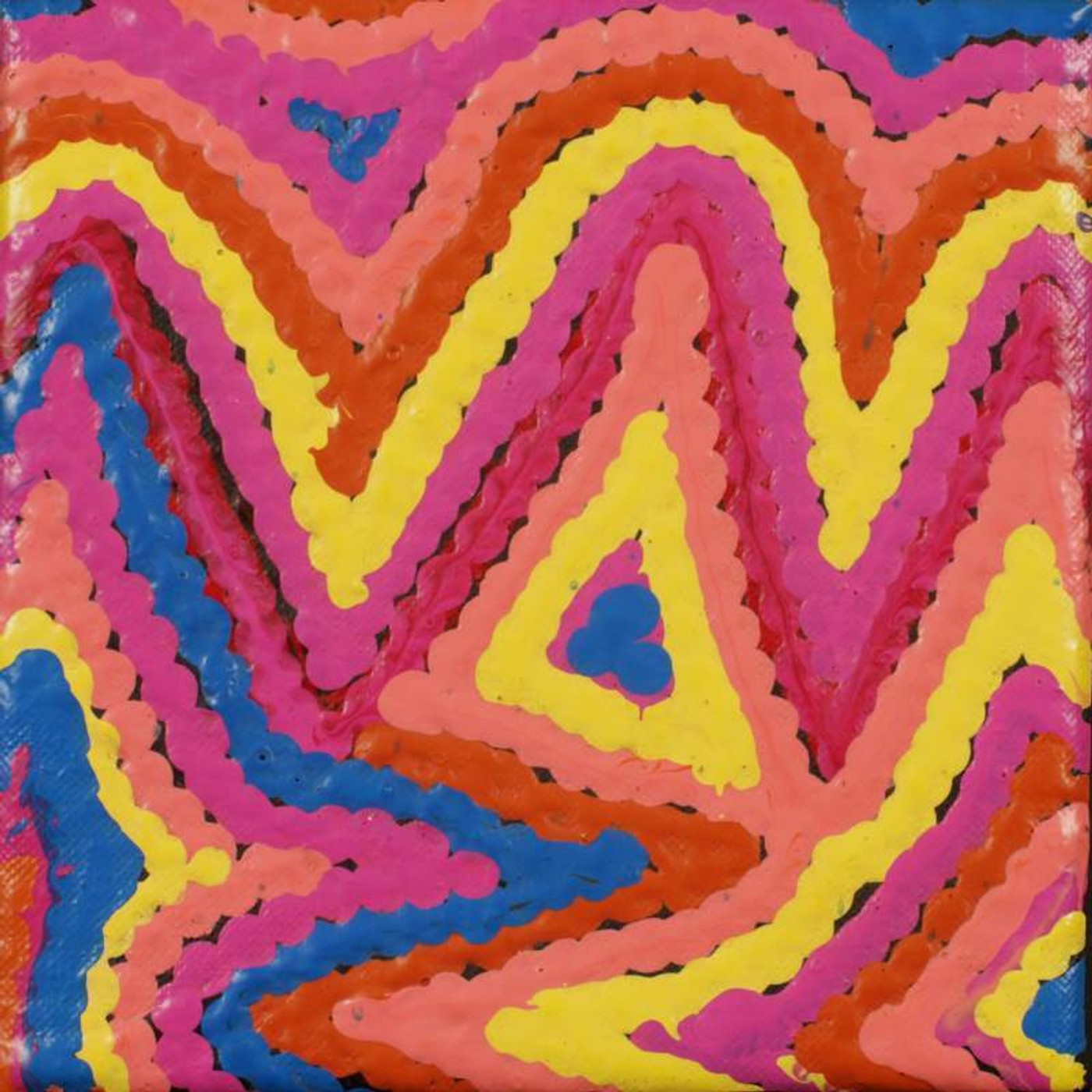 Pikilyi Jukurrpa (Vaughan Springs Dreaming) by Warlukurlangu Artists