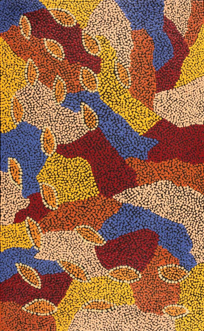 Yuparli Jukurrpa (Bush Banana Dreaming) by Marita Napanangka Marshall