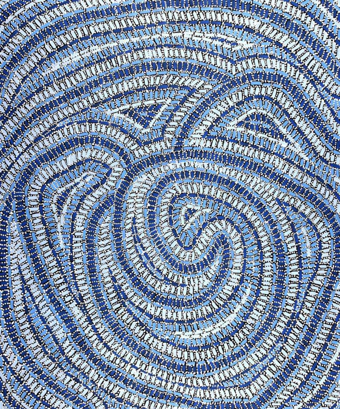 Warlukurlangu Jukurrpa (Fire country Dreaming) by Nathania Nangala Granites