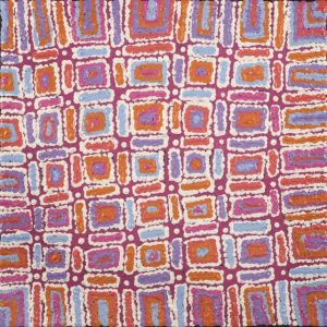 Ngapa Jukurrpa (Water Dreaming) - Puyurru by Lynette Nangala Singleton