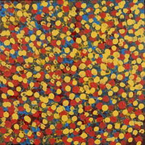 Wardapi Jukurrpa (Goanna Dreaming) - Yarripilangu by Ruth Nungarrayi Spencer
