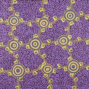 Wardapi Jukurrpa (Goanna Dreaming) - Yarripilangu by Melissa Napangardi Williams