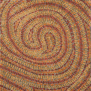 Warlukurlangu Jukurrpa (Fire country Dreaming) by Nathania Nangala Granites
