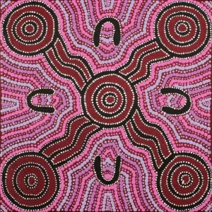 Nguru Yurntumu-wana (Country around Yuendumu) by Patricia Robinson