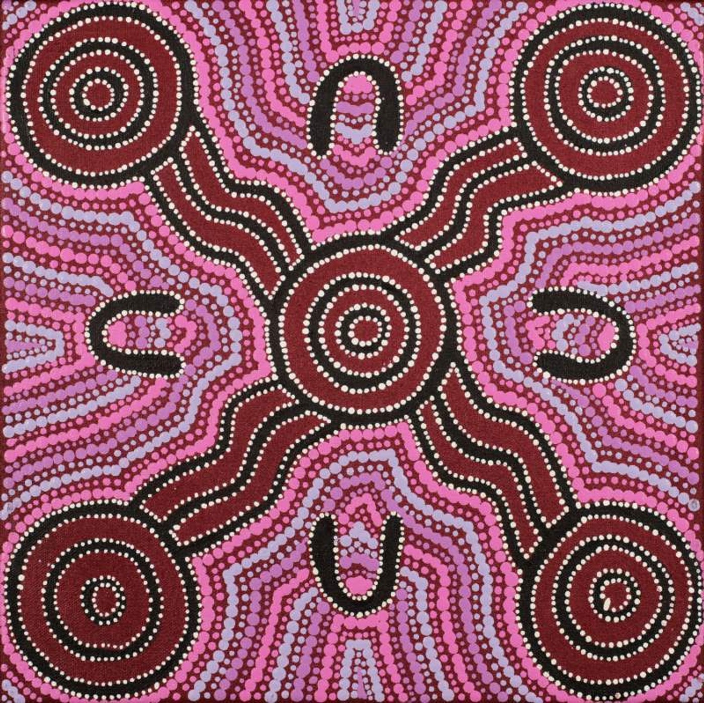 Nguru Yurntumu-wana (Country around Yuendumu) by Patricia Robinson