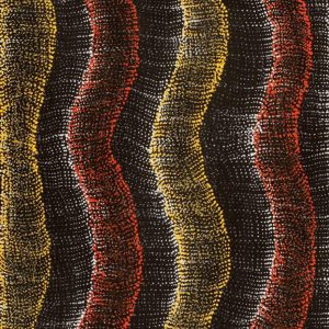 Wanakiji Jukurrpa (Bush Tomato Dreaming) by Debbie Napaljarri Brown