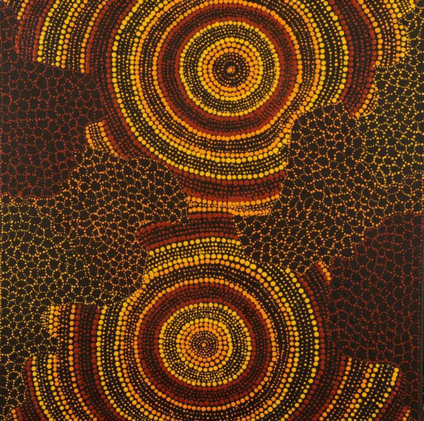 Wardapi Jukurrpa (Goanna Dreaming) - Yarripilangu by Sylvannia Nungarrayi Spencer