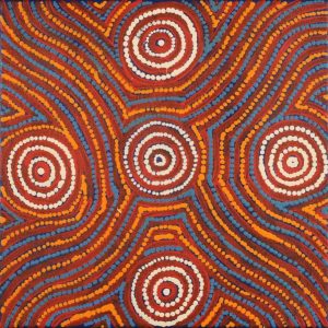Napaljarri-warnu Jukurrpa (Seven Sisters Dreaming) by Shanna Napanangka Williams