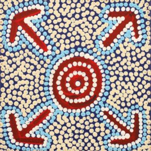 Yankirri Jukurrpa (Emu Dreaming) - Ngarlikirlangu by Warlukurlangu Artists