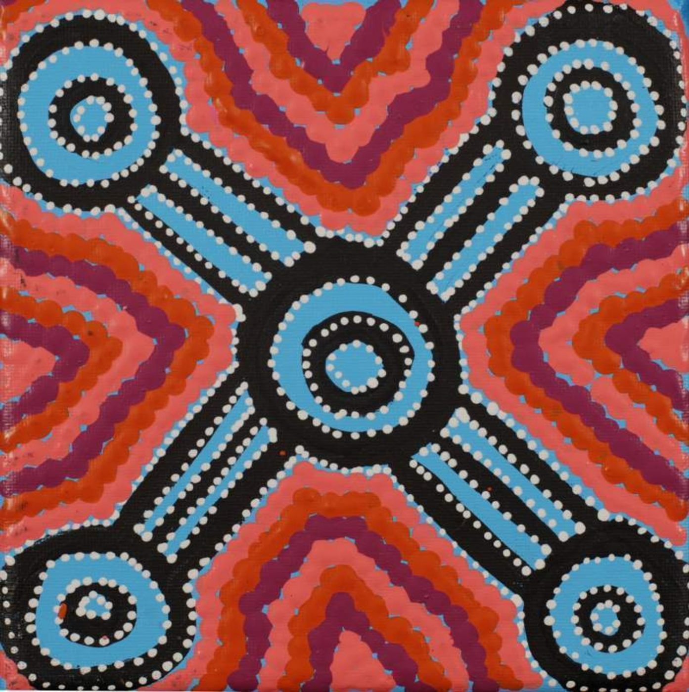 Nguru Yurntumu-wana (Country around Yuendumu) by Warlukurlangu Artists