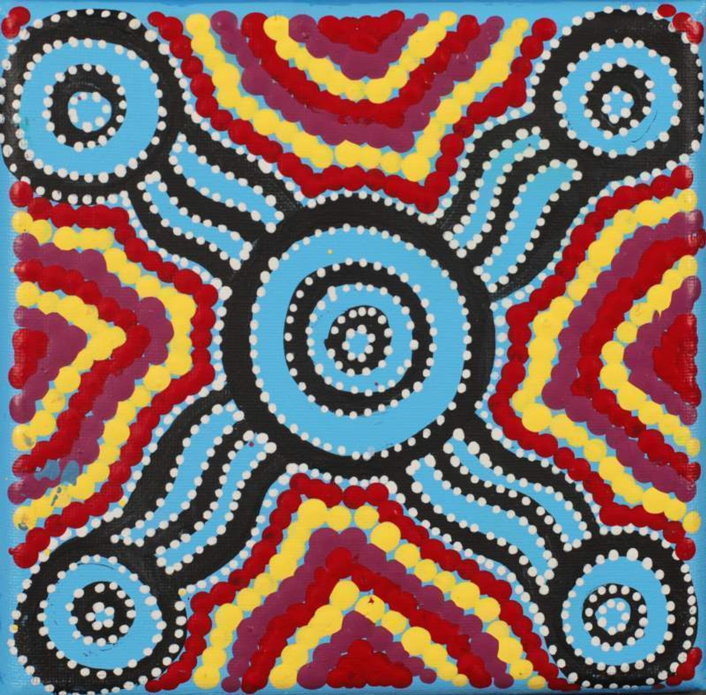 Nguru Yurntumu-wana (Country around Yuendumu) by Warlukurlangu Artists