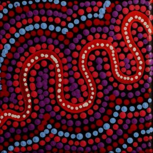 Warlukurlangu Jukurrpa (Fire country Dreaming) by Warlukurlangu Artists