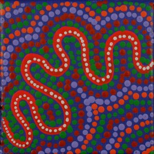Warlukurlangu Jukurrpa (Fire country Dreaming) by Warlukurlangu Artists