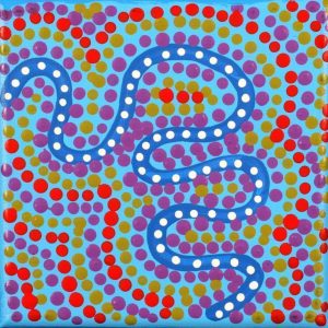 Warlukurlangu Jukurrpa (Fire country Dreaming) by Warlukurlangu Artists