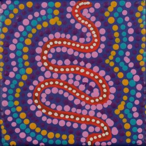 Warlukurlangu Jukurrpa (Fire country Dreaming) by Warlukurlangu Artists