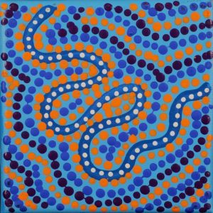 Warlukurlangu Jukurrpa (Fire country Dreaming) by Warlukurlangu Artists
