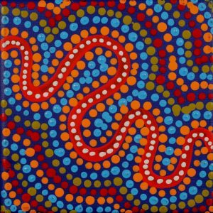 Warlukurlangu Jukurrpa (Fire country Dreaming) by Warlukurlangu Artists
