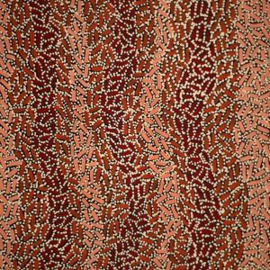 Warlukurlangu Jukurrpa (Fire country Dreaming) by Nathania Nangala Granites