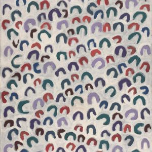 Ngapa Jukurrpa (Water Dreaming)  -  Puyurru by Bess Napanangka Poulson