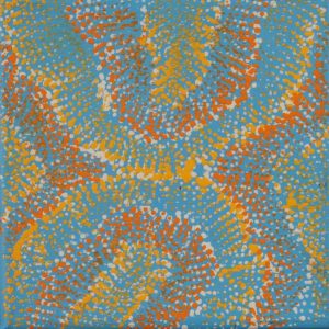 Wanakiji Jukurrpa (Bush Tomato Dreaming) by Warlukurlangu Artists