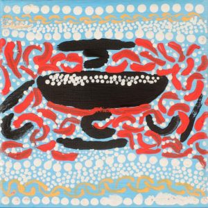 Bush Tucker by Warlukurlangu Artists