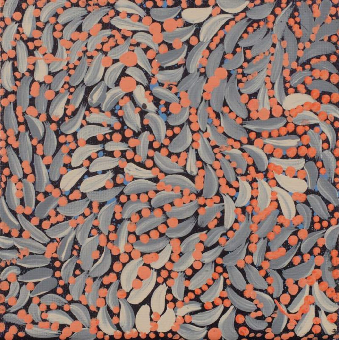 Pikilyi Jukurrpa (Vaughan Springs Dreaming) by Warlukurlangu Artists
