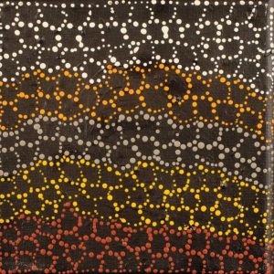 Wardapi Jukurrpa (Goanna Dreaming) - Yarripilangu by Warlukurlangu Artists