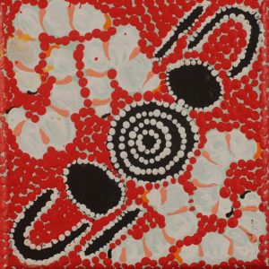 Ngarlkirdi Jukurrpa (Witchetty Grub Dreaming) by Warlukurlangu Artists